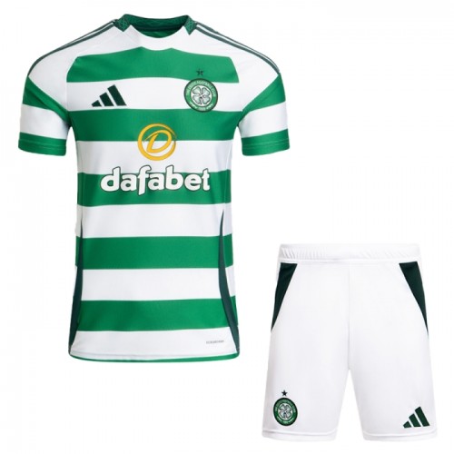 Dětský Fotbalový Dres Celtic Domácí Dresy 2024-25 Dětský Fotbalový Dres Celtic Domácí Dresy 2024-25